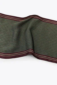 PRINTED SATIN SCARF