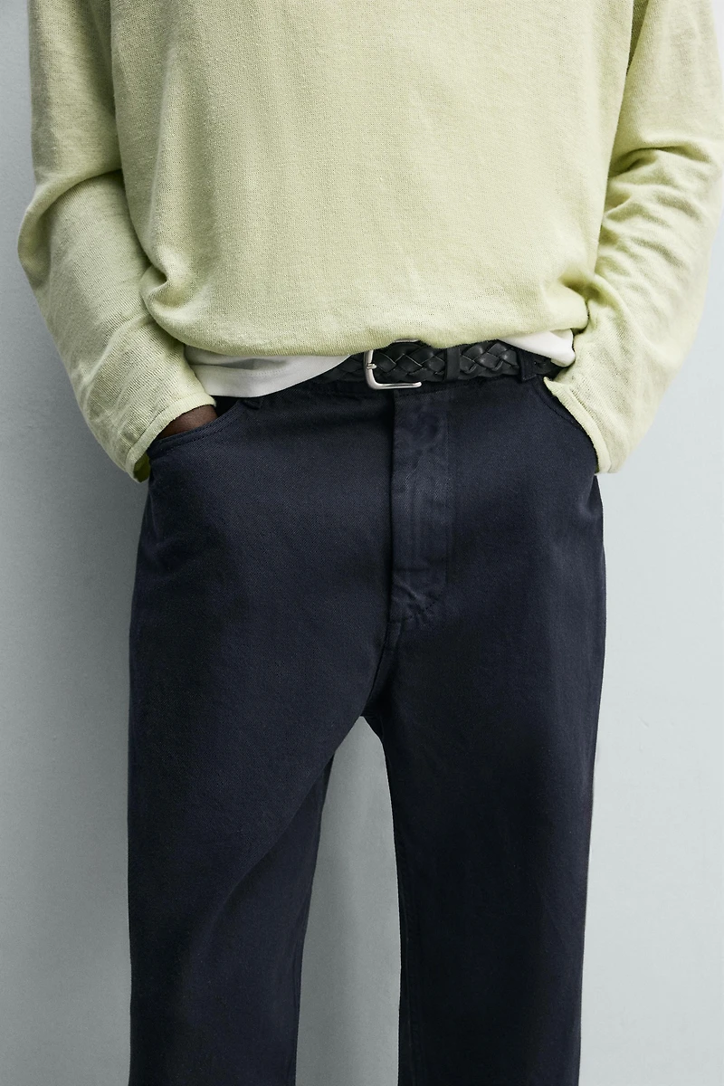 STRAIGHT FIT CARGO PANTS