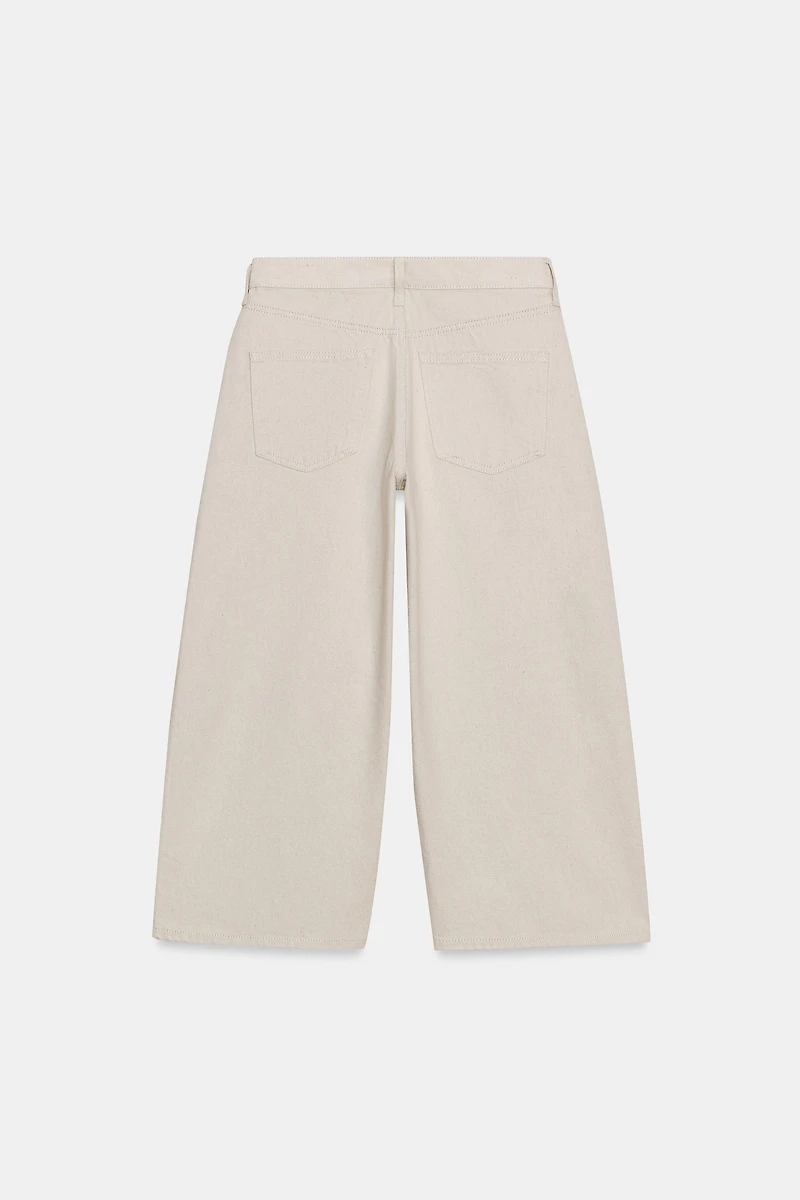 ZW COLLECTION MID-RISE CULOTTE JEANS