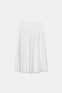 VOLUMINOUS MIDI SKIRT