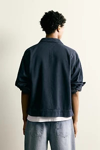 SURCHEMISE EN DENIM LÉGER