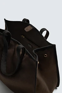 FABRIC SHOPPER BAG