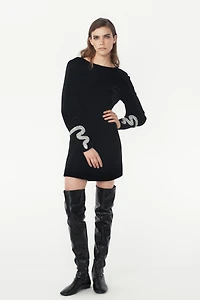 VELVET MINI DRESS - THE ITEM ZARA WOMAN