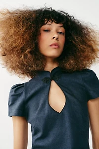 ROBE COURTE BRANDBOURG LIN