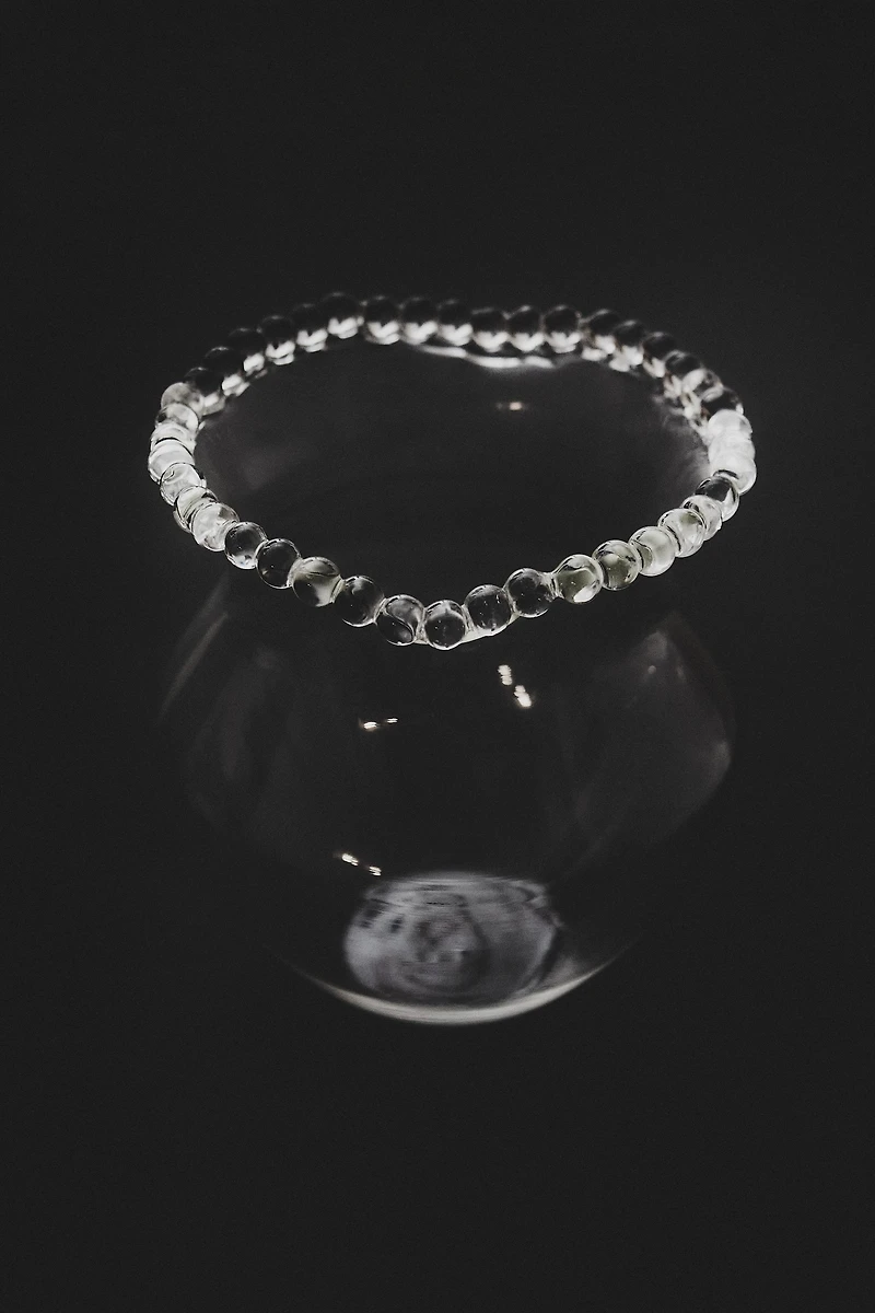 BUBBLE GLASS VASE