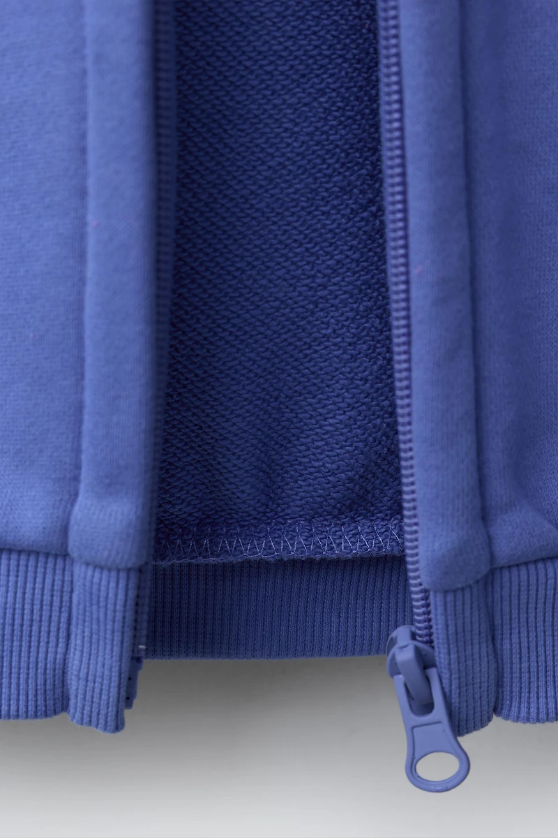 PLAIN ZIP SWEATSHIRT