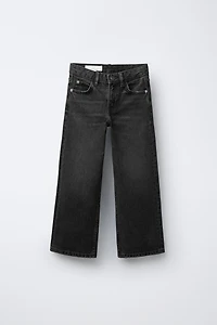 SPARKLY WING WIDE LEG JEANS