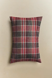 CHECK THROW PILLOW COVER