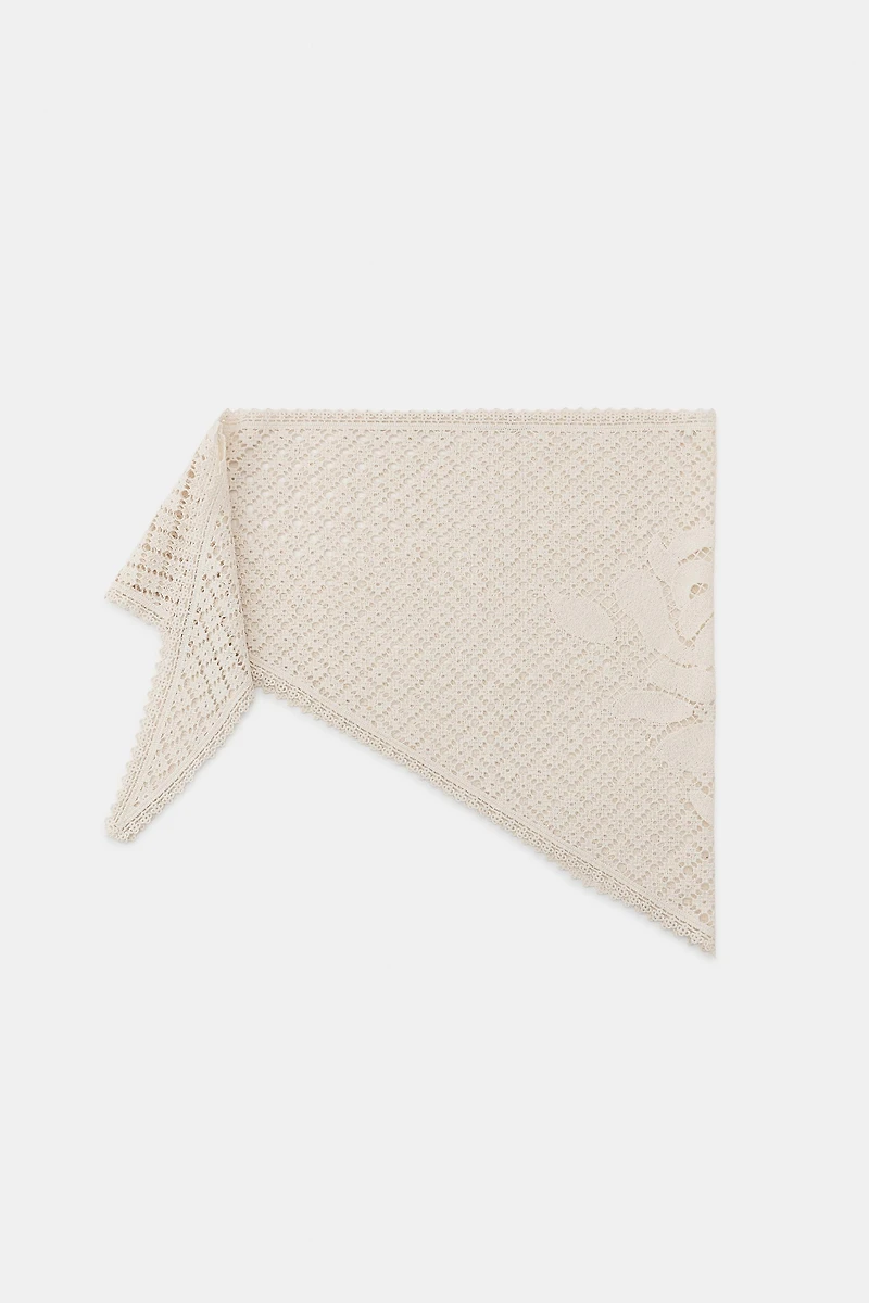 CROCHET PAREO SCARF
