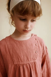100% LINEN DRESS CREATED BY CARAMEL LONDON X ZARA