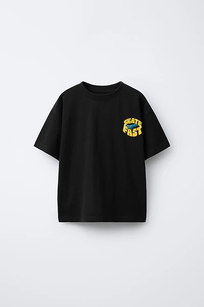 RAISED SKATE T-SHIRT