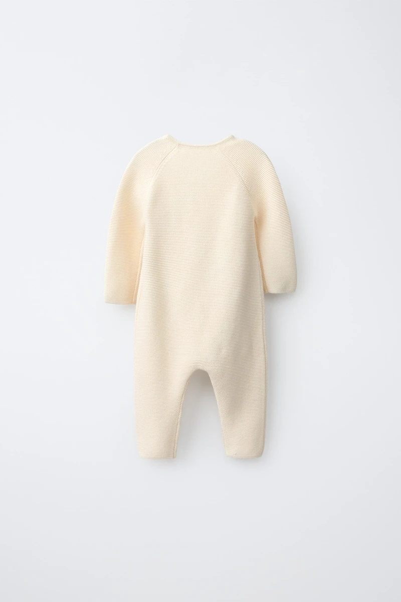 EMBROIDERED HOUSE KNIT JUMPSUIT