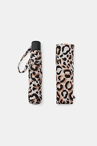 ANIMAL PRINT FOLDABLE UMBRELLA