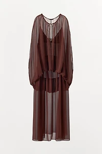 FLOWY LONG DRESS
