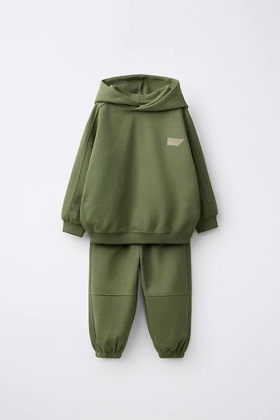 ENSEMBLE DE JOGGING SWEAT ET PANTALON EN INTERLOCK