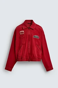 BOXY FIT PATCH JACKET