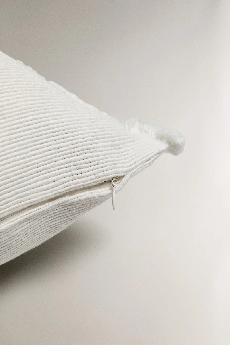 LINEN THROW PILLOW COVER