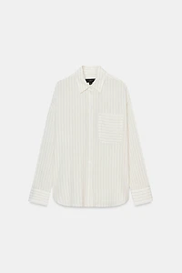 ZW COLLECTION FLOWY STRIPED SHIRT