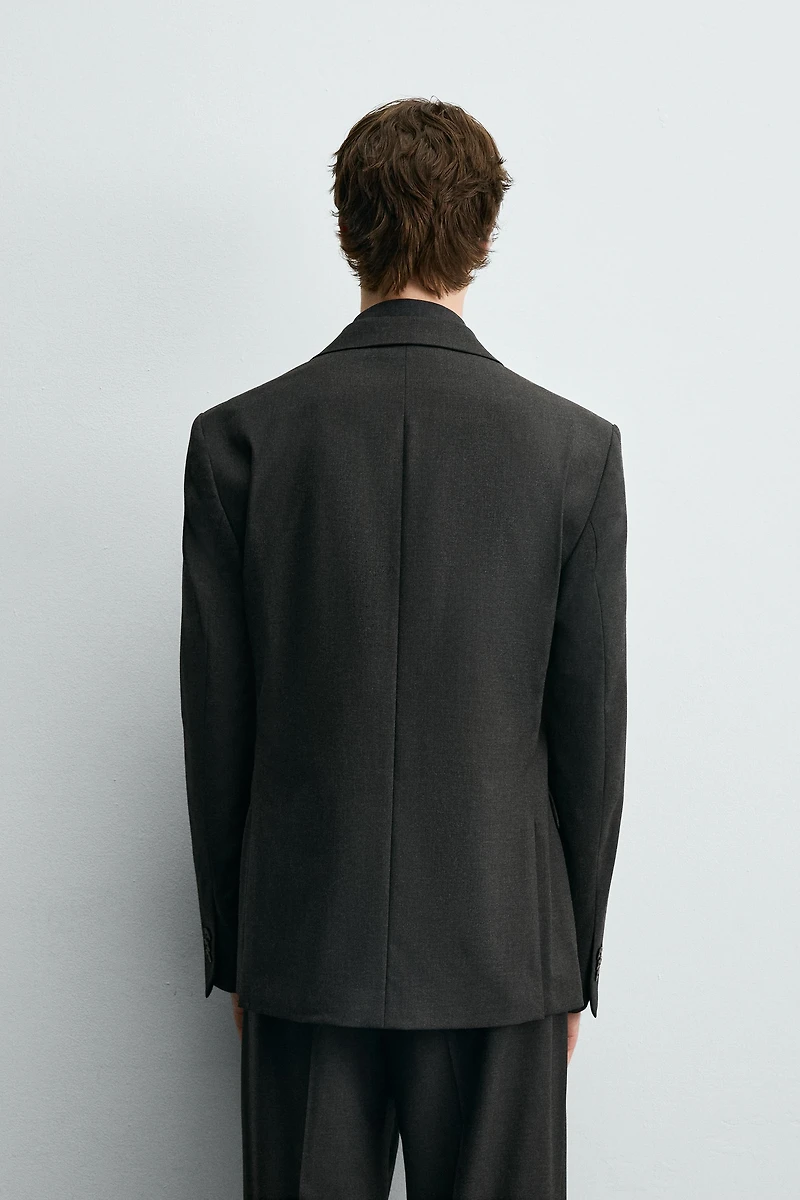 DOUBLE BREASTED SUIT BLAZER