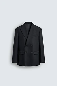 DOUBLE BREASTED SUIT BLAZER