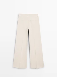 Jean palazzo taille haute
