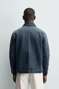 WASHED DENIM SHIRT