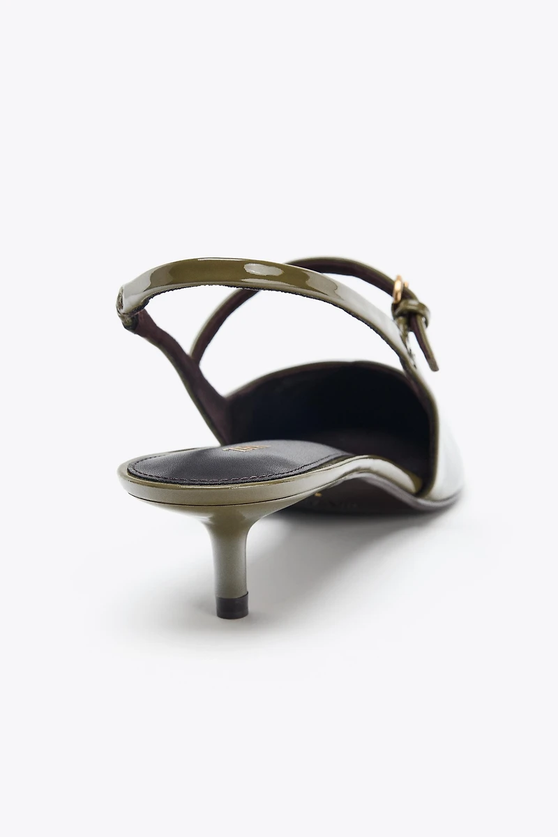 STRAPPY SLINGBACK HEELS