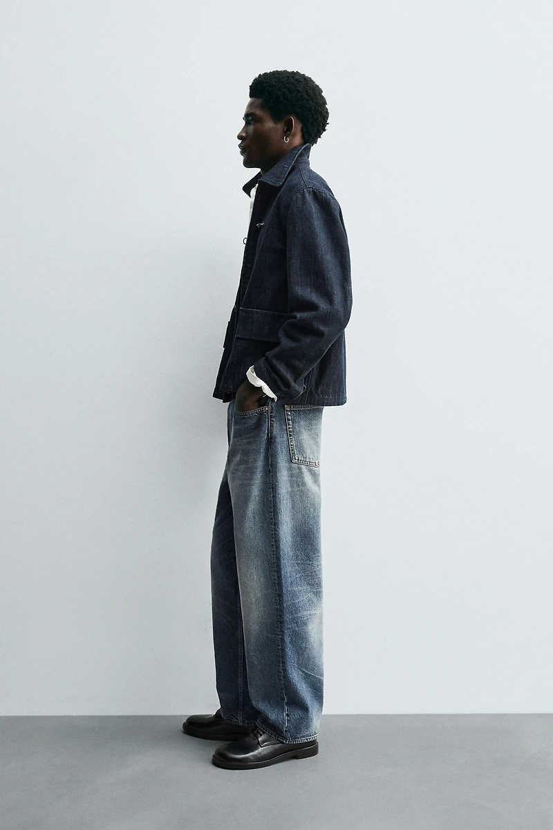 TOGGLE DENIM JACKET