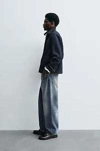 TOGGLE DENIM JACKET