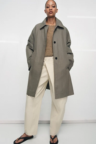 ZW COLLECTION OVERSIZED TRENCH
