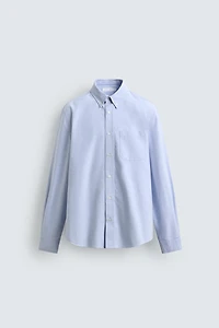 TEXTURED OXFORD SHIRT