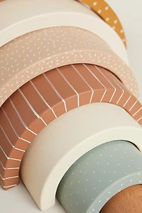 JOUET ENFANT ARC-EN-CIEL BLOCS