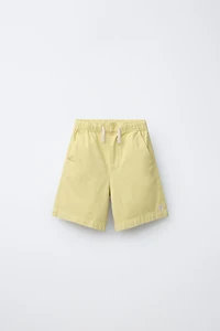 SHORT ÉLASTIQUES EN COTON