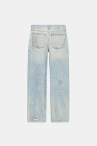 TRF MID-RISE CROPPED STRAIGHT LEG JEANS