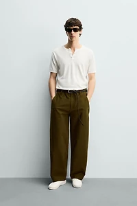 KNIT HENLEY SHIRT