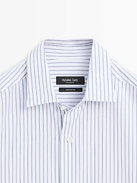 Regular fit striped shirt