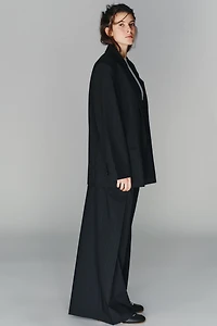 OVERSIZED PINSTRIPE BLAZER