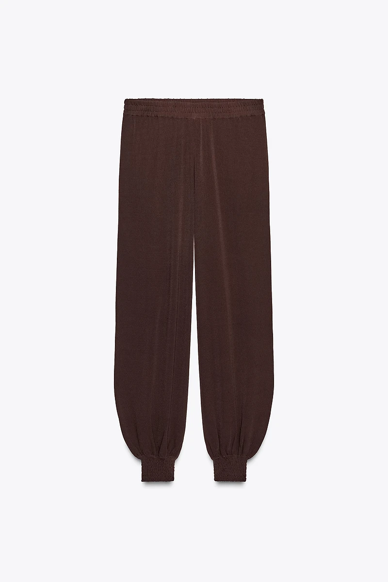 PANTALON EN MAILLE BOUFFANT