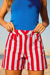 STRIPED SHORTS