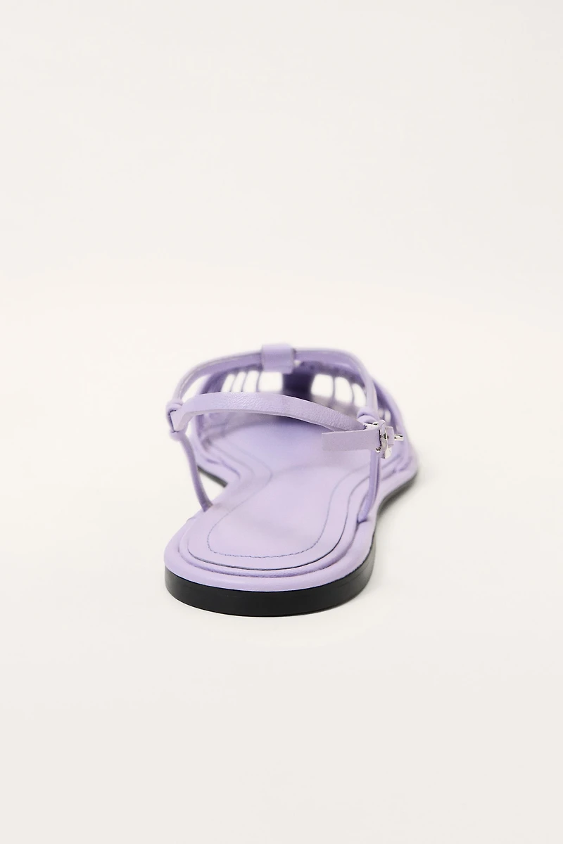 LIMITED EDITION WOVEN LEATHER FISHERMAN SANDALS