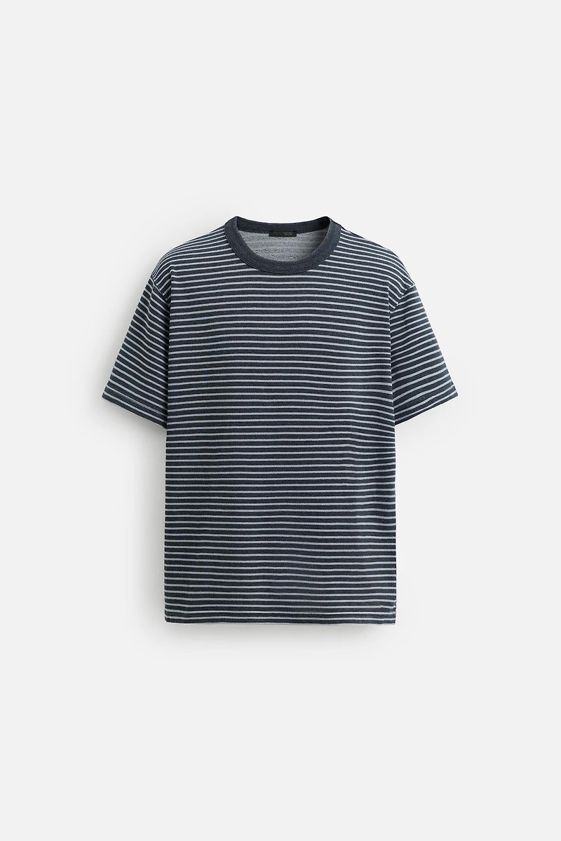 SWEAT JACQUARD RAYÉ