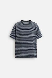 SWEAT JACQUARD RAYÉ