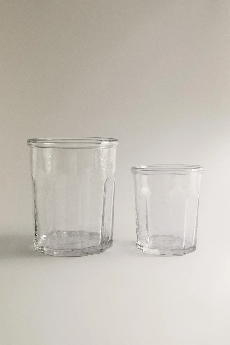 VASE PHOTOPHORE EN VERRE