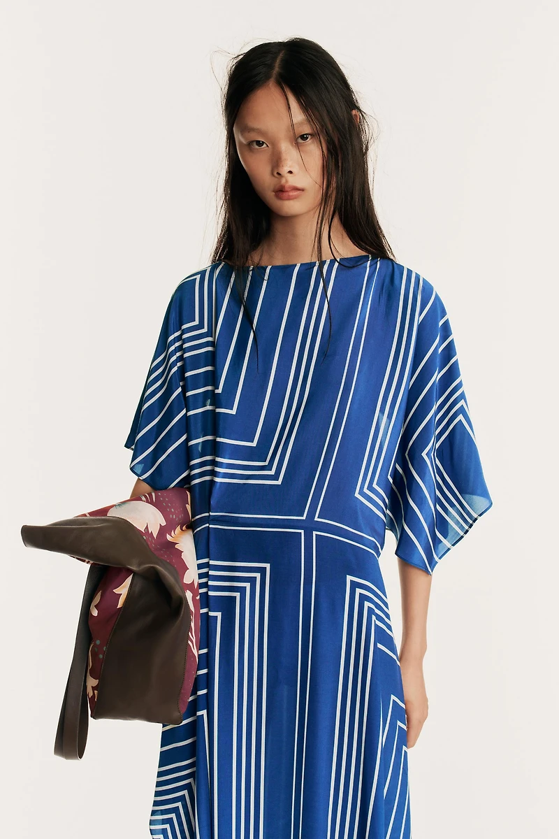 ROBE MI-LONGUE IMPRIMÉE LIMITED EDITION