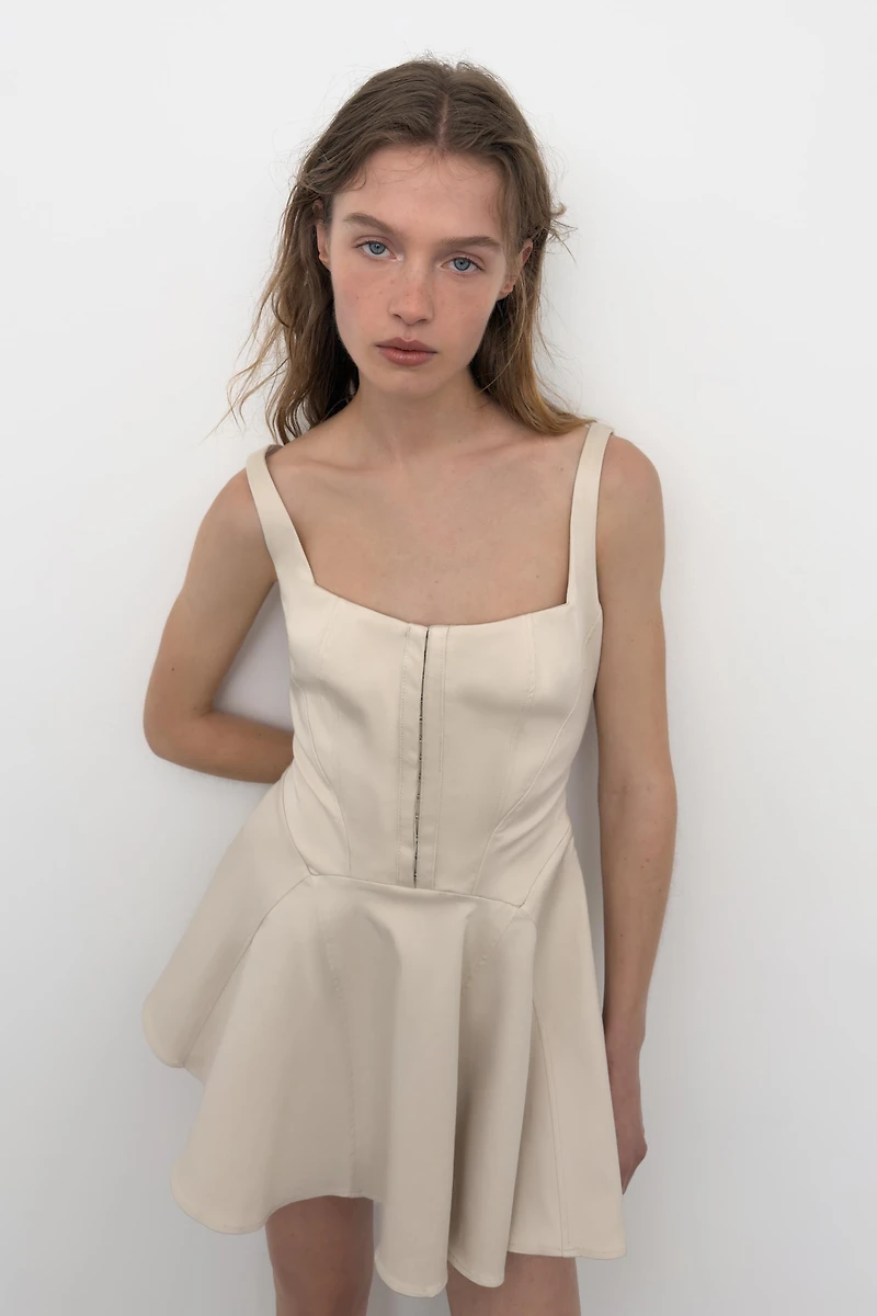 ROBE COURTE CORSET
