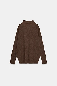 KNIT CAPE BODY JUMPER