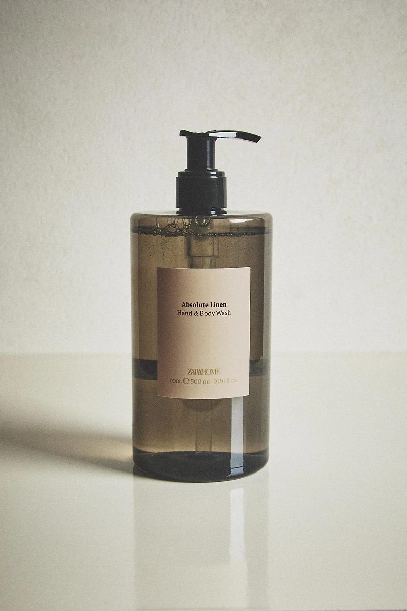 (16.91 oz) ABSOLUTE LINEN LIQUID HAND AND BODY SOAP