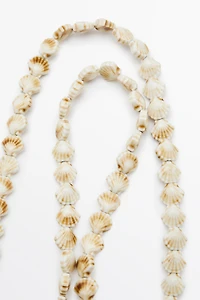 Collier coquillages céramique