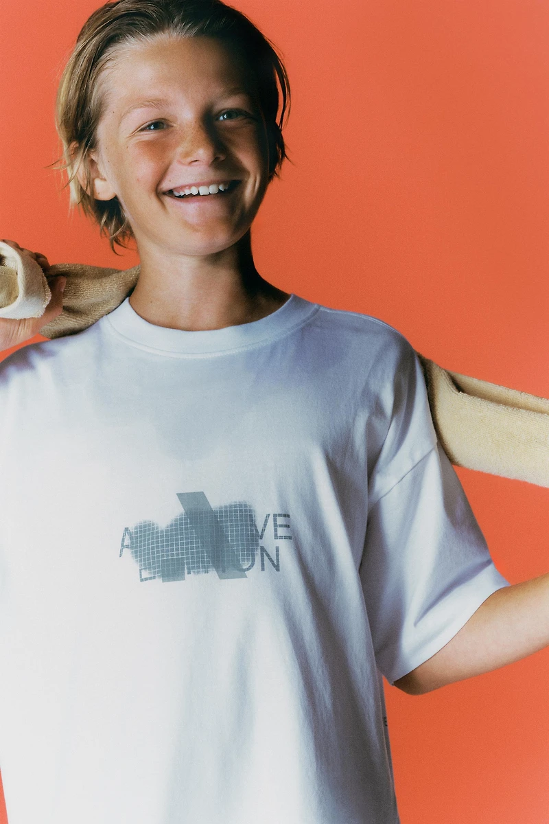 SPORTY LOGO T-SHIRT
