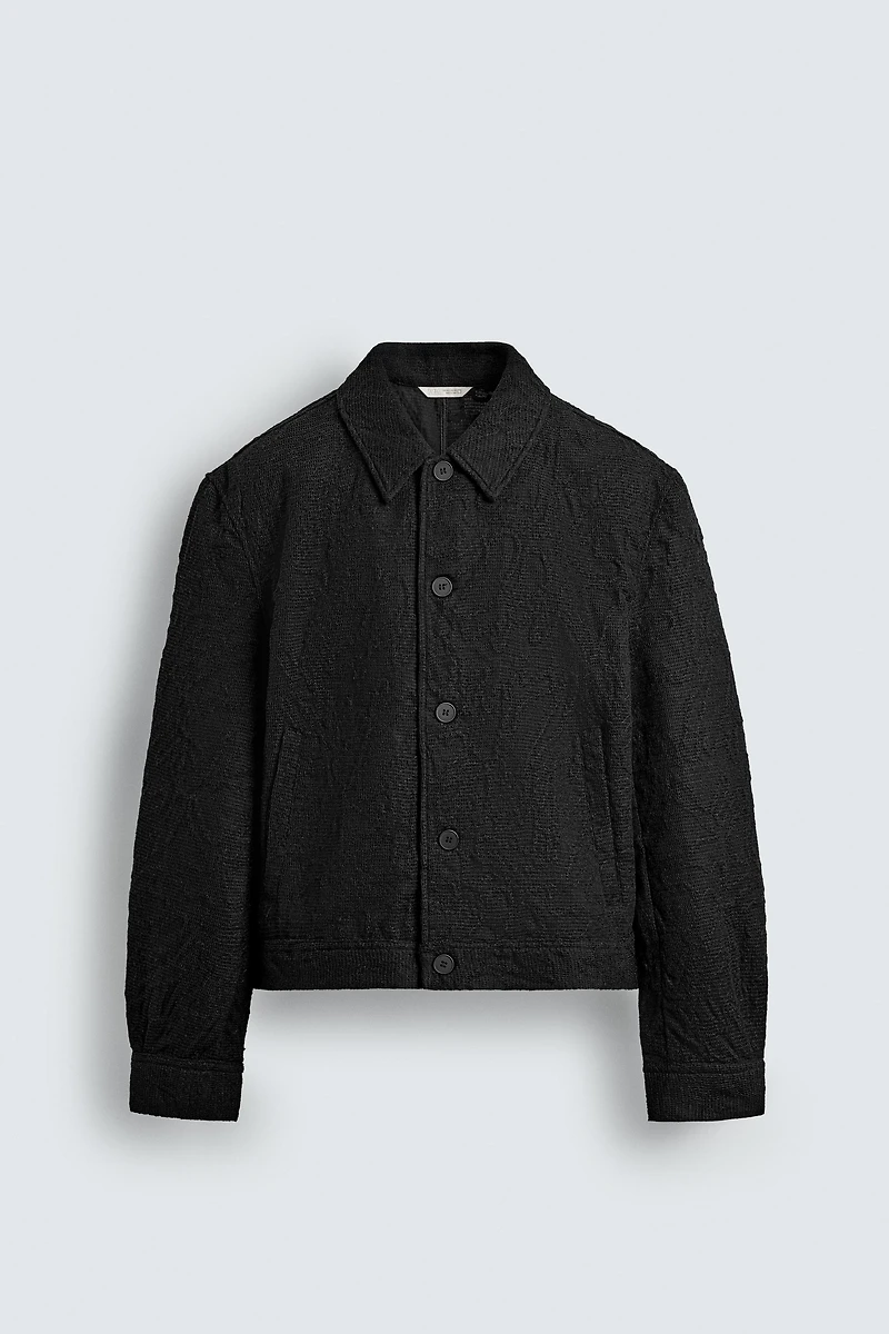 CROCHET TEXTURED JACKET